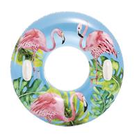 Intex Opblaasbare flamingos zwemband/zwemring 97 cm - Zwembanden