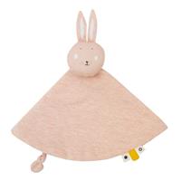 TRIXIE knuffeldoekje Mrs. Rabbit junior 7 cm katoen/textiel roze