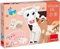 Goula XXL-Puzzle Tiermütter Und Ihre Babys