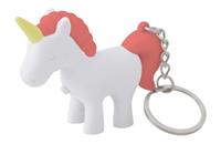 Balvi sleutelhanger Unicorn met licht 7 x 5,5 cm ABS roze