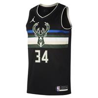 Jordan NBA Milwaukee Bucks Antetokounmpo #34 Jersey - Black - Herren, Black