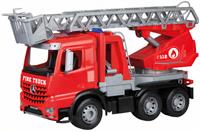 Lena brandweerwagen jongens 49 x 19,5 x 30,5 cm rood/zwart