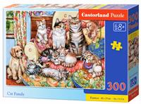 castorland Cat Family - Puzzle - 300 Teile