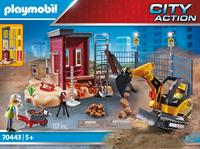 Playmobil 70443 Mini graafmachine met bouwonderdeel