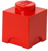 LEGO Opbergbox Rood 12.5 x 12.5 x 18 cm