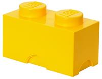 LEGO Opbergbox Geel 25 x 12.5 x 18 cm