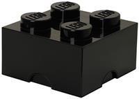 LEGO Opbergbox Zwart 25 x 25 x 18 cm