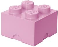 LEGO Opbergbox Licht Roze 25 x 25 x 18 cm