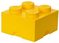 LEGO Opbergbox Geel 25 x 25 x 18 cm
