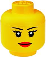 LEGO Iconic Opbergbox Hoofd Girl Klein