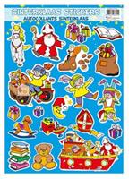 Verhaak stickers Sinterklaas papier 19 stuks