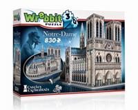 Wrebbit 3D Puzzel - Notre Dame (830 stukjes)