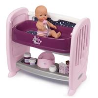 Smoby Baby Nurse Wieg en Verzorgingstafel, 2in1 1440486