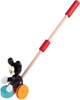 Duwstok Mickey Mouse met trommel 18+ mnd Loopwagen Disney Mickey Mouse