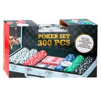 nodisponible Poker Set 300 Chips, Karten U. 5 Würfel
