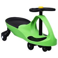 vidaXL Kinderfahrzeug Wackel-Auto Swing-Auto mit Hupe  Grün