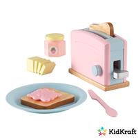 Kidkraft Holzspielzeug-Toaster Pastell gefärbt