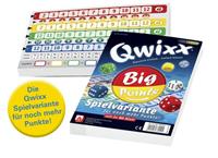 Oliver Freudenreich Qwixx Big Points, 160 Blatt im 2er-Pack für noch mehr Punkte!
