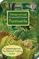 Usborne Publishing Ltd Schnapp und weg! Das superschnelle Kartenspiel: Kunstwerke