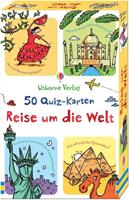Sarah Horne 50 Quiz-Karten: Reise um die Welt (Kinderspiel)