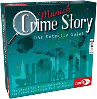 Noris 606201890 - Crime Story, Munich, Krimi-Kartenspiel, Detektiv-Spiel