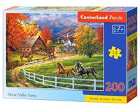 castorland Horse Valley Farm - Puzzle - 200 Teile