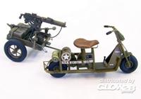 Plusmodel U.S. airborne scooter with machine gun