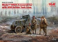icm Model T RNAS Armoured Car with WWI British Tank rew