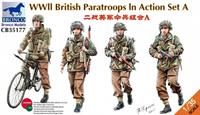 broncomodels WWII British Paratroops In Action Set A