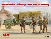 icm Standard B Liberty with WWI US Infantry Limited