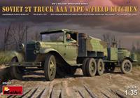 miniart Soviet 2 t Truck AAA Type w/ Field Kitchen