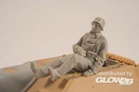 cmk German WWII Hetzer Sitting Infanty man
