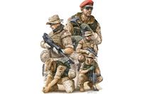 trumpeter Modern German ISAF Soldiers in Afghanist