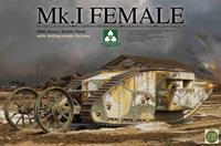 takom WWI Heavy Battle Tank Mk.I female with anti grenade screen