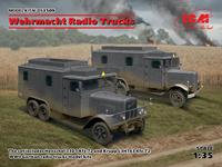 icm Wehrmacht Radio Trucks (Henschel 33D1 Kfz.72, Krupp L3H163 Kfz.72)