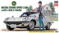 hasegawa Mazda Cosmo Sport L10B - mit Frauen-Figur