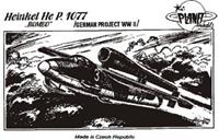 planetmodels Heinkel He P.1077 Romeo