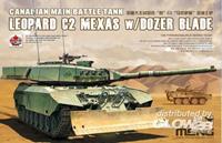 mengmodels Canadian Main Battle Tank Leopard C2 MEXAS w/Dozer Blade
