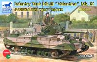 broncomodels Infantry Tank Mk.III Valentine Mk.IX