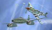 revell Model Set - Combat Set Messerschmitt Me 262 & P-51B Mustang