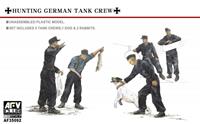 afv-club Hunting German Tank Crew-5 Figures with dog