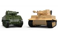 airfix Classic Conflict - Tiger 1 vs Sherman Firefly