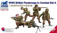 broncomodels WWII British Paratroops in Combat Set A