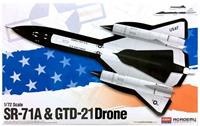academyplasticmodel SR-71 & DRONE