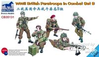 broncomodels WWII British Paratroops in Combat Set B