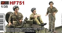 Hobby Fan British Army Centurion Tank Crew in Korean War - 2 Figuren