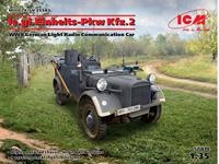 icm le.gl.Einheitz-Pkw KFZ.2 - WWII German Light Radio Communication Car