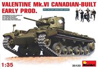 miniart Valentine Mk 6. Canadian - built Early P