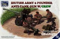 riichmodels British Army 6 Pounder Infantry Anti-tank