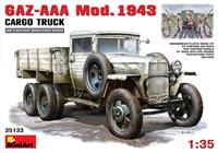 miniart GAZ-AAA. Mod. 1943. Cargo Truck